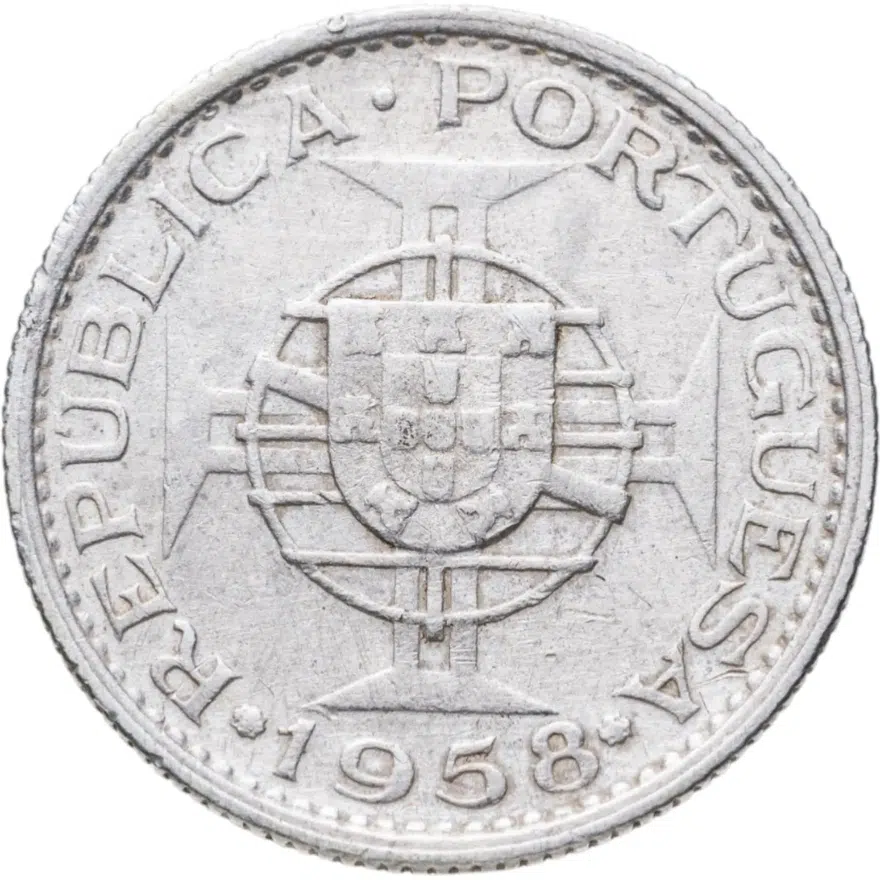 Португальский Тимор 3 эскудо (escudos) 1958