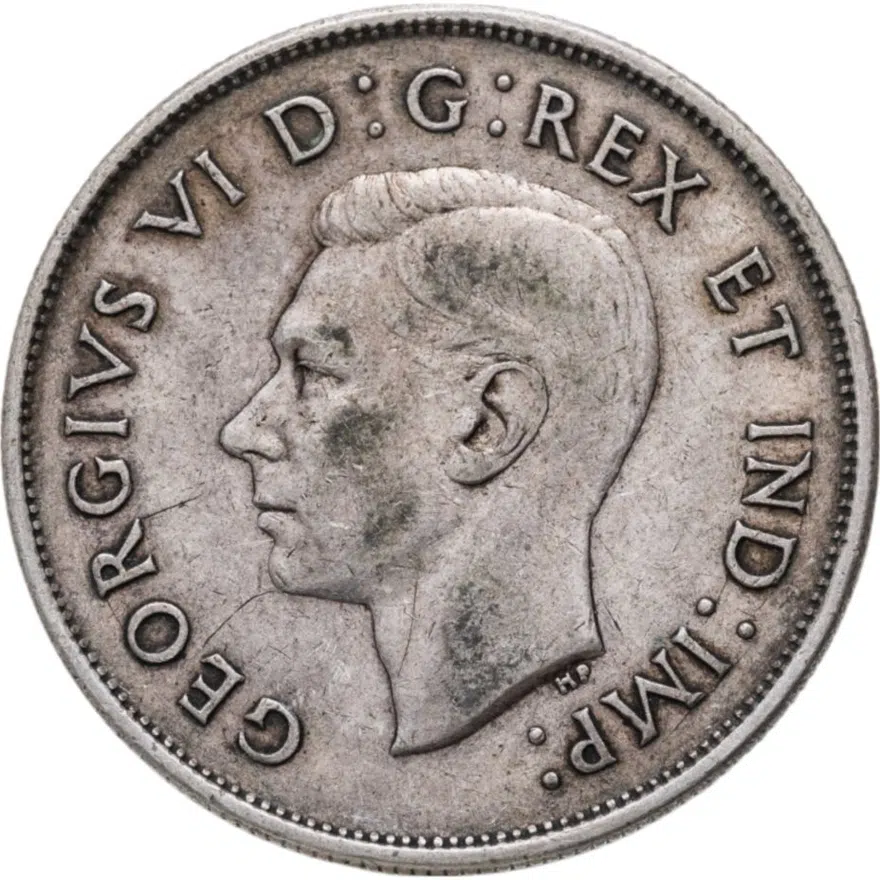 Канада 50 центов (cents) 1942