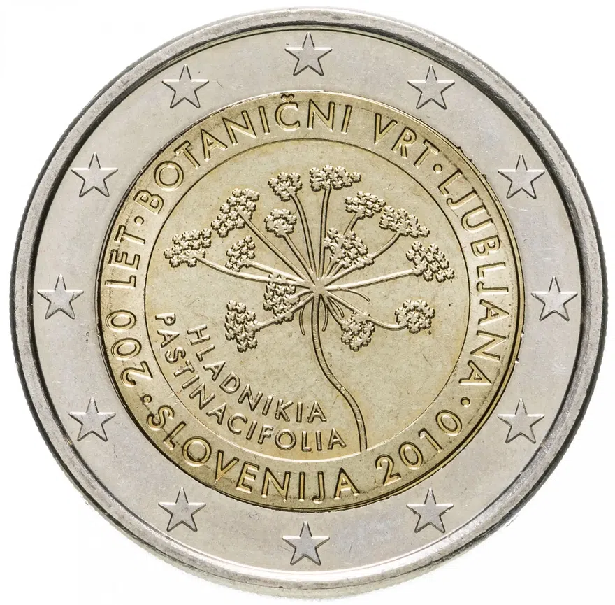 Словения 2 евро 2010