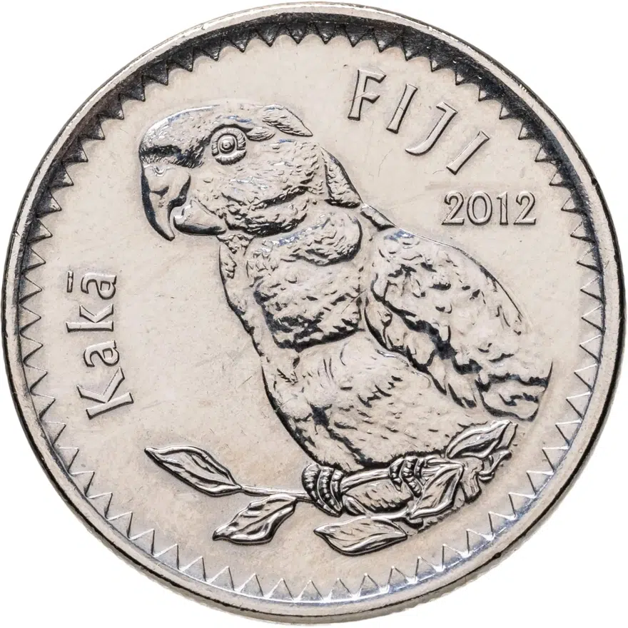 Фиджи 20 центов (cents) 2012, реверс