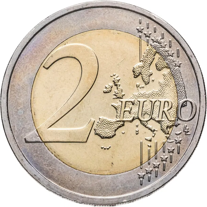Германия 2 евро 2015 D Гессен - Церковь Святого Павла во Франкфурте, реверс