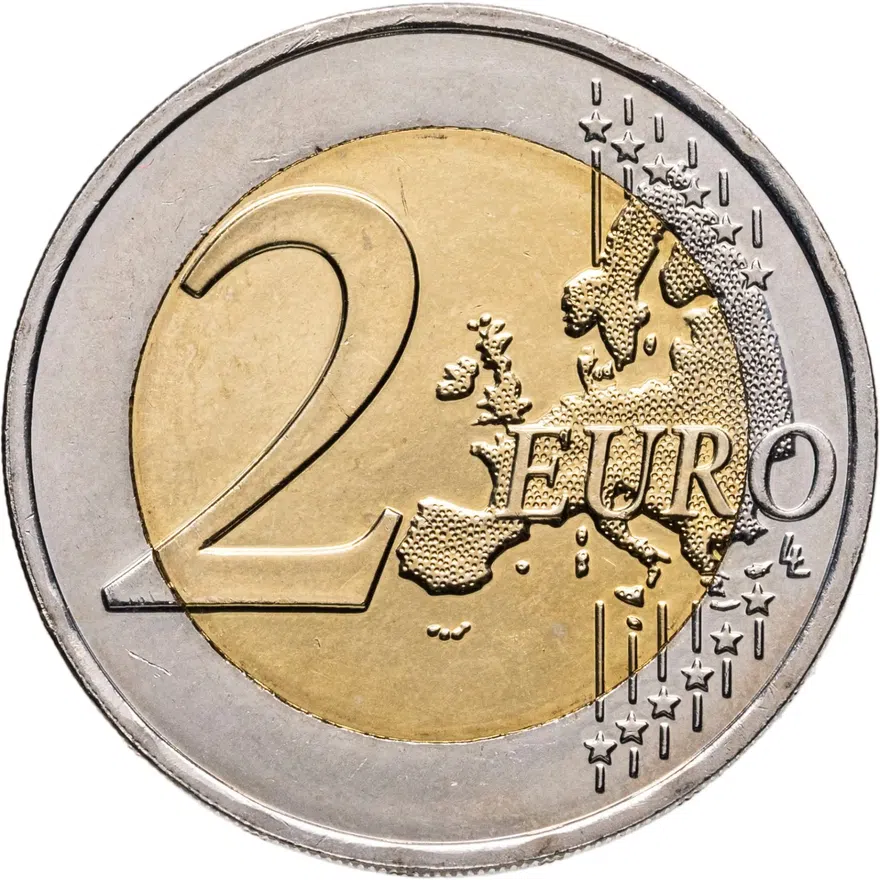 Франция 2 евро (euro) 2015 70 лет мира в Европе, реверс