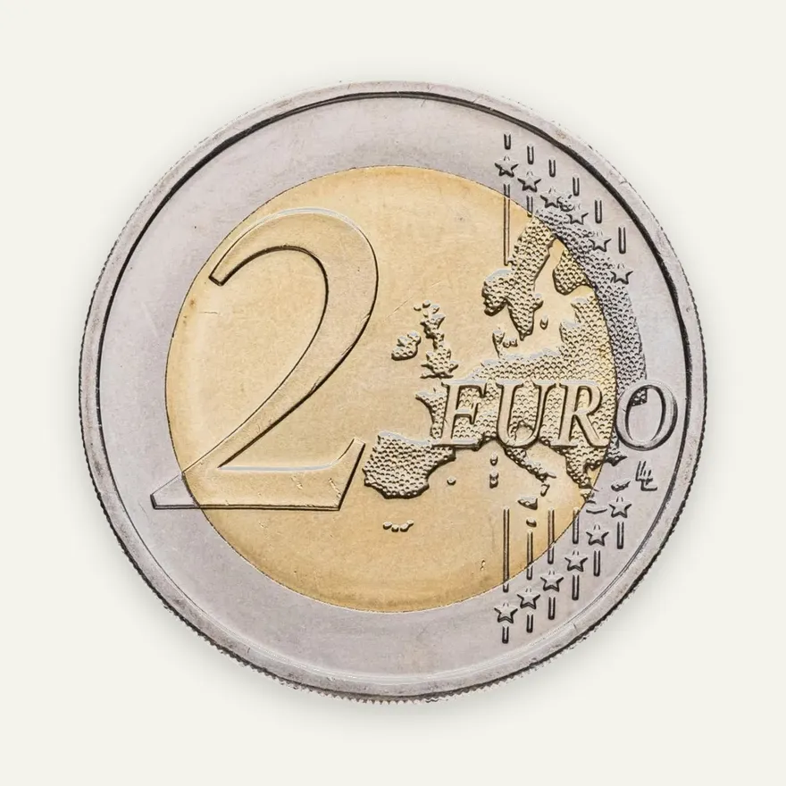 Латвия 2 евро 2015 "Президентство Латвии в Совете ЕС", реверс