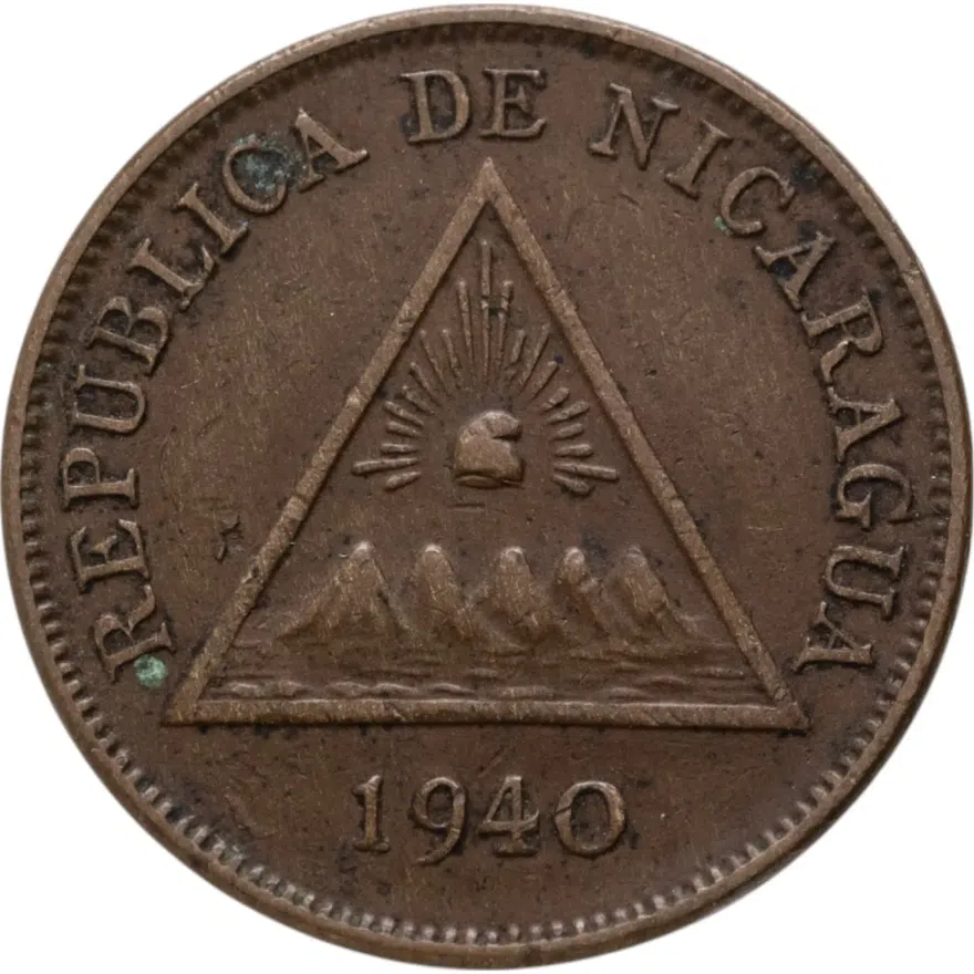 Никарагуа 1 сентаво (centavo) 1940