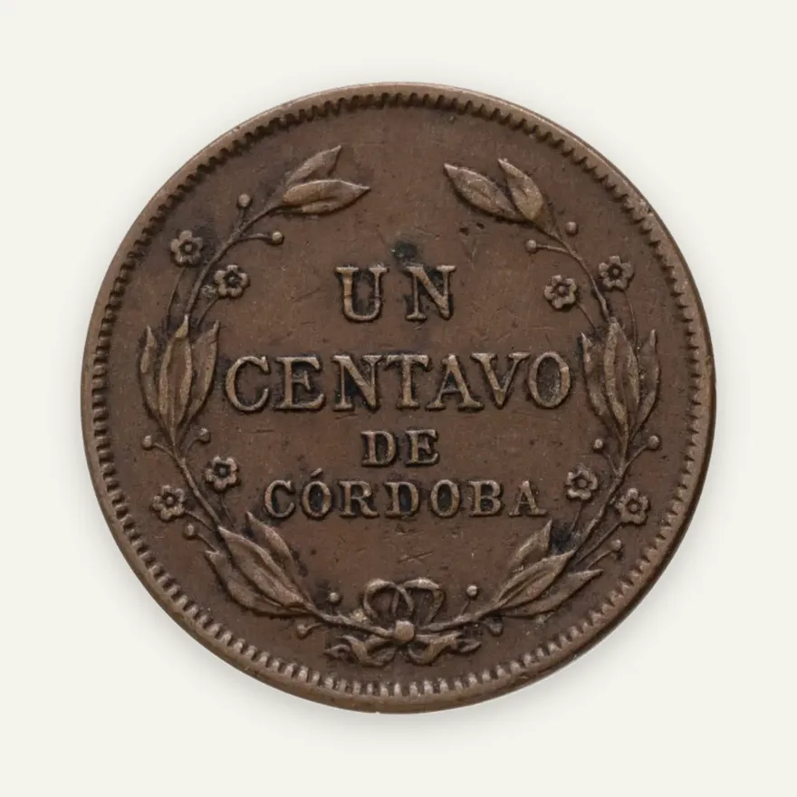 Никарагуа 1 сентаво (centavo) 1940, реверс
