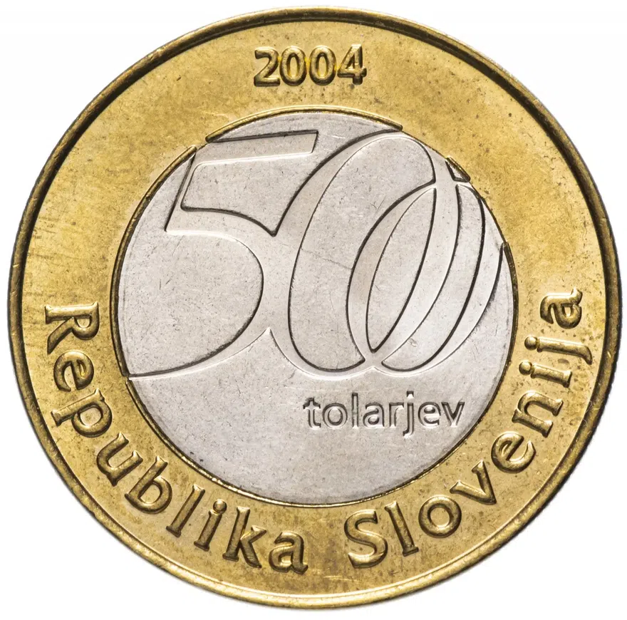 Словения 500 толаров (tolarjev) 2004 "250 лет со дня рождения Георга Веги"