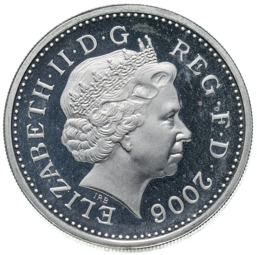 Великобритания 1 фунт (pound) 2006 Египетская арка Макнейла, реверс