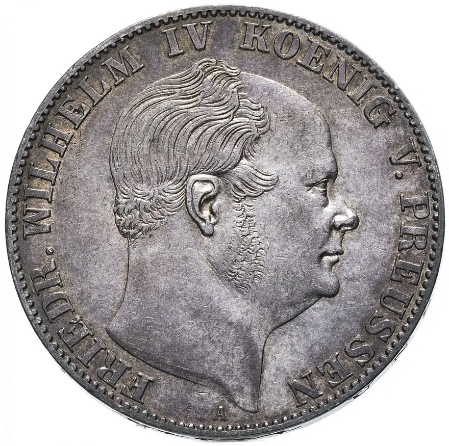 Германия (Пруссия) 1 союзный талер (vereinsthaler) 1859  "A"
