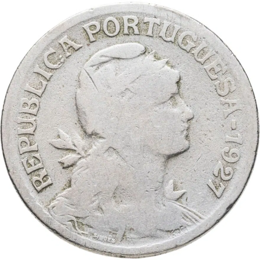 Португалия 1 эскудо (escudo) 1927