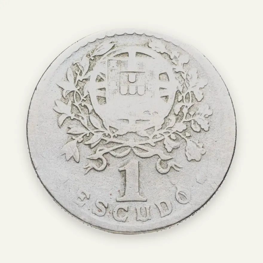 Португалия 1 эскудо (escudo) 1927, реверс