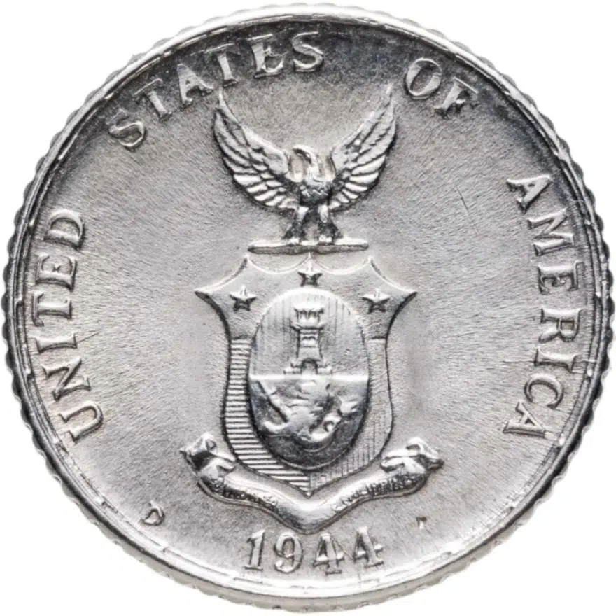 Филиппины 10 сентаво (centavos) 1944