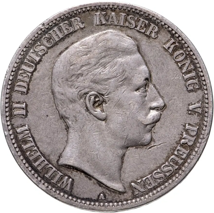 Германия (Империя) 5 марок (mark) 1902