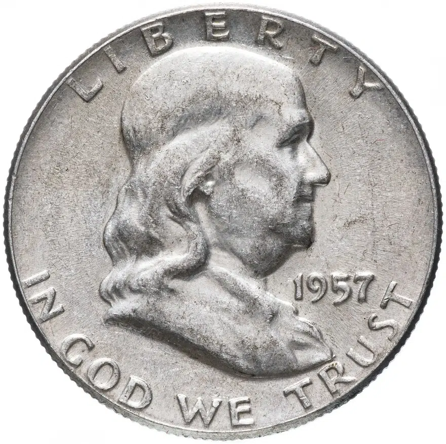 США 1/2 доллара (50 центов) 1957, аверс