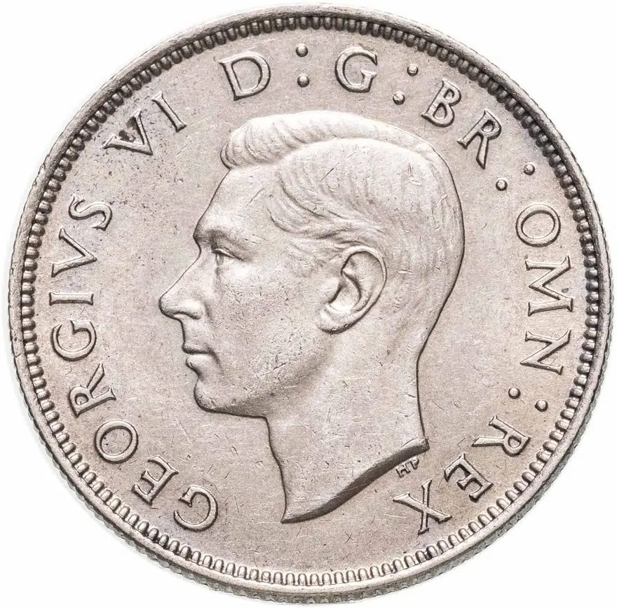 Великобритания 2 шиллинга (флорин, shillings) 1937, реверс