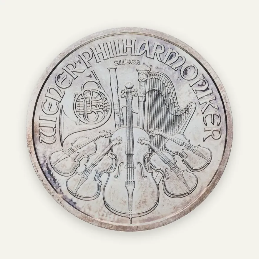 Австрия 1,5 евро (euro) 2013  Венская филармония, реверс