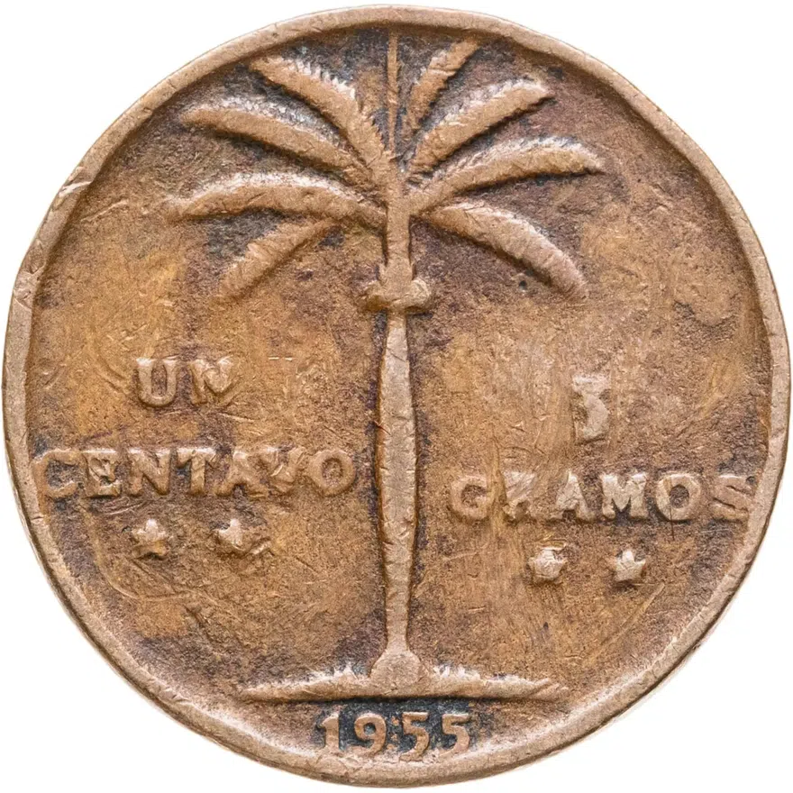 Доминикана 1 сентаво (centavo) 1955