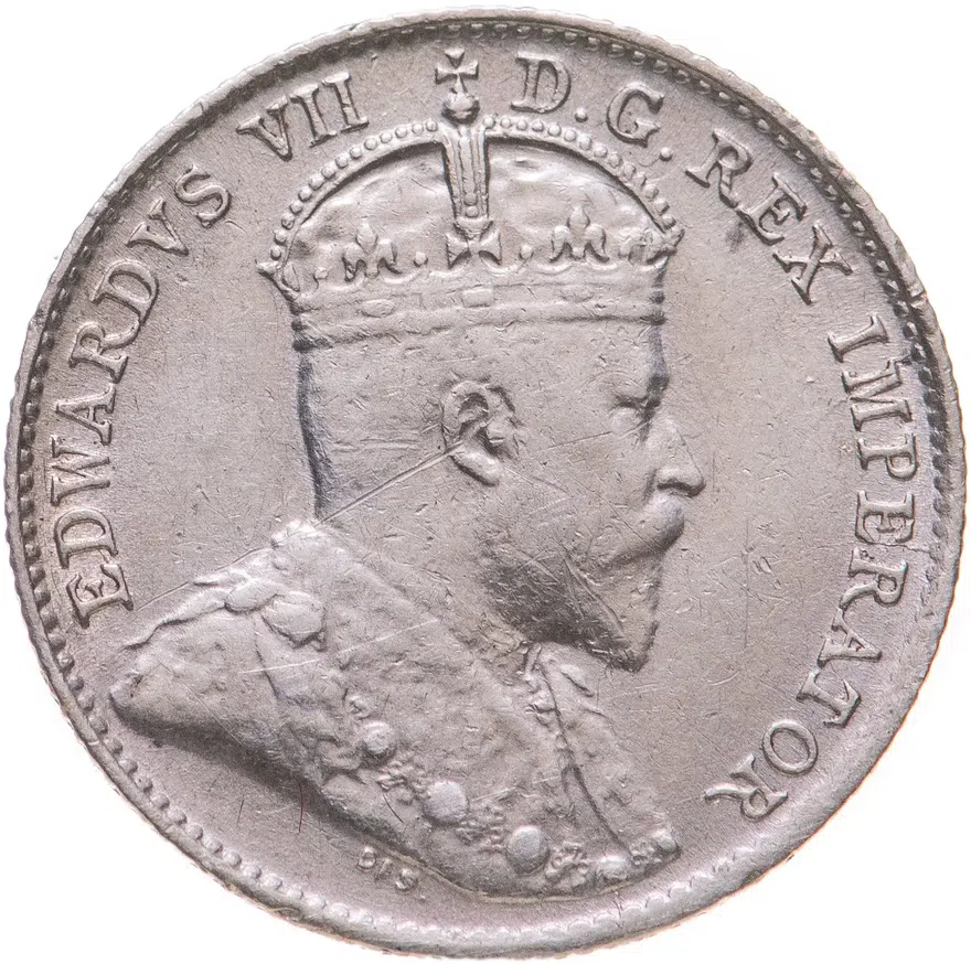 Ньюфаундленд 5 центов (cents) 1908, реверс