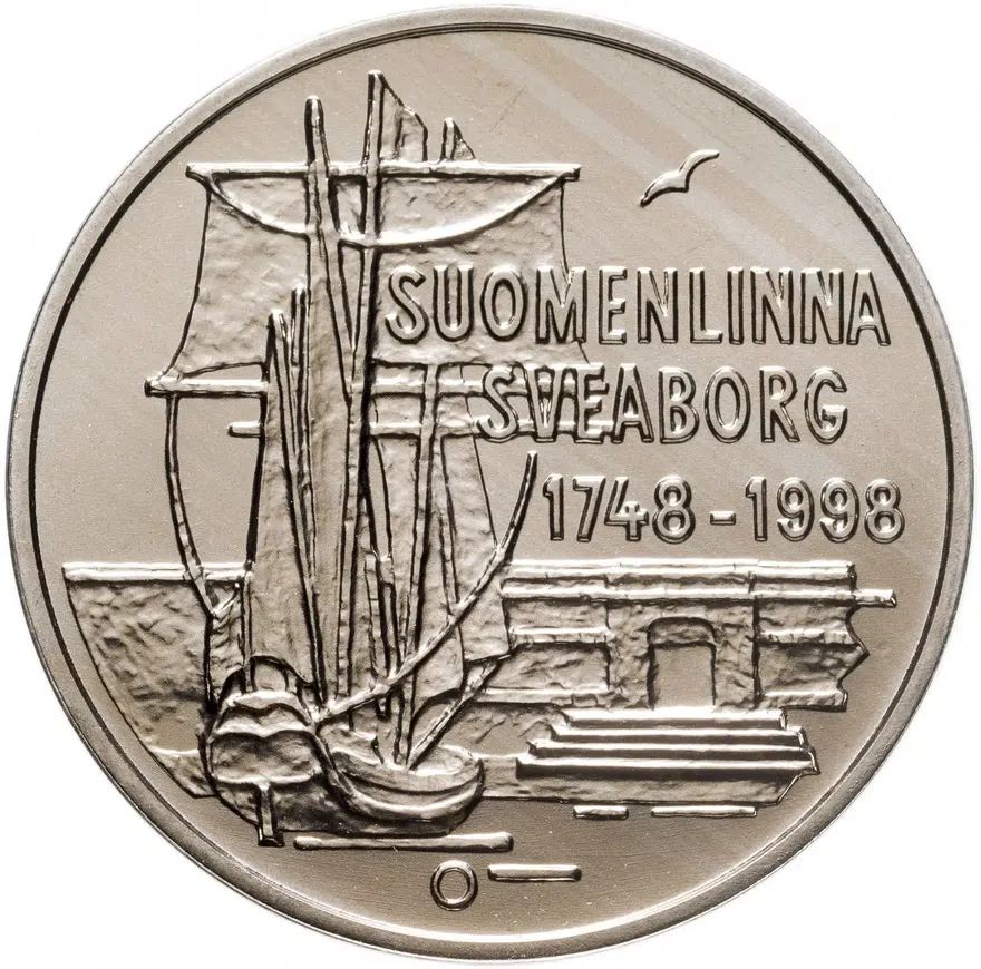 Финляндия 100 марок (markkaa) 1998  Крепость Свеаборг, реверс
