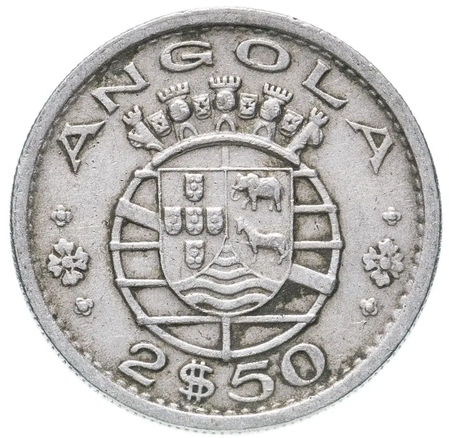 Ангола 2,5 эскудо (escudos) 1969