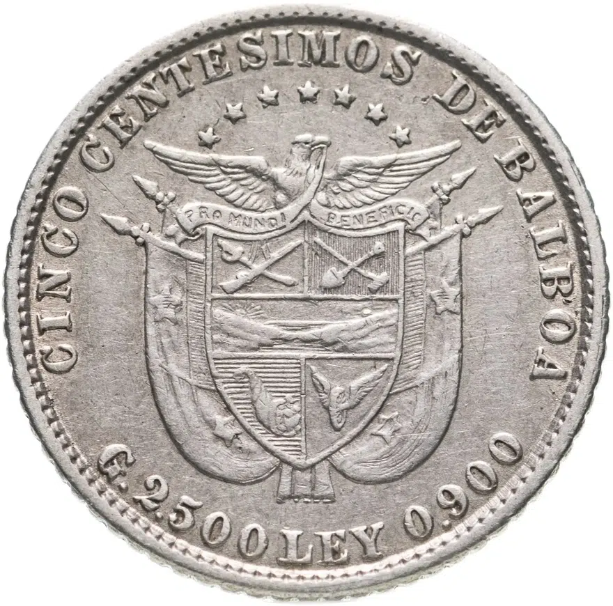 Панама 5 сентесимо (centesimos) 1904