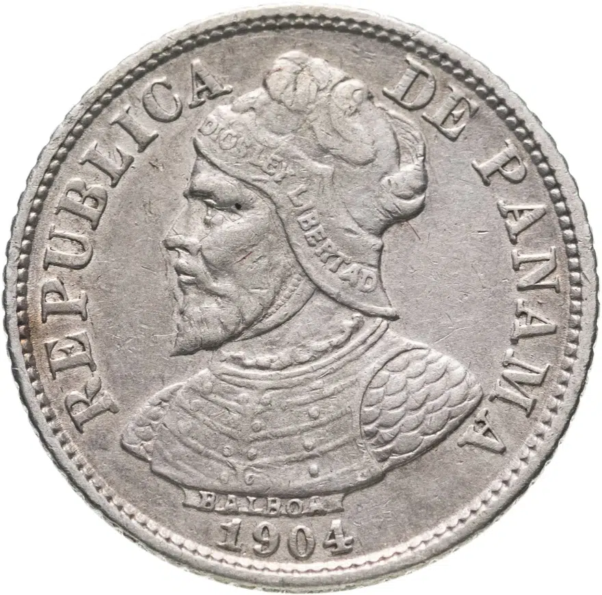 Панама 5 сентесимо (centesimos) 1904, реверс