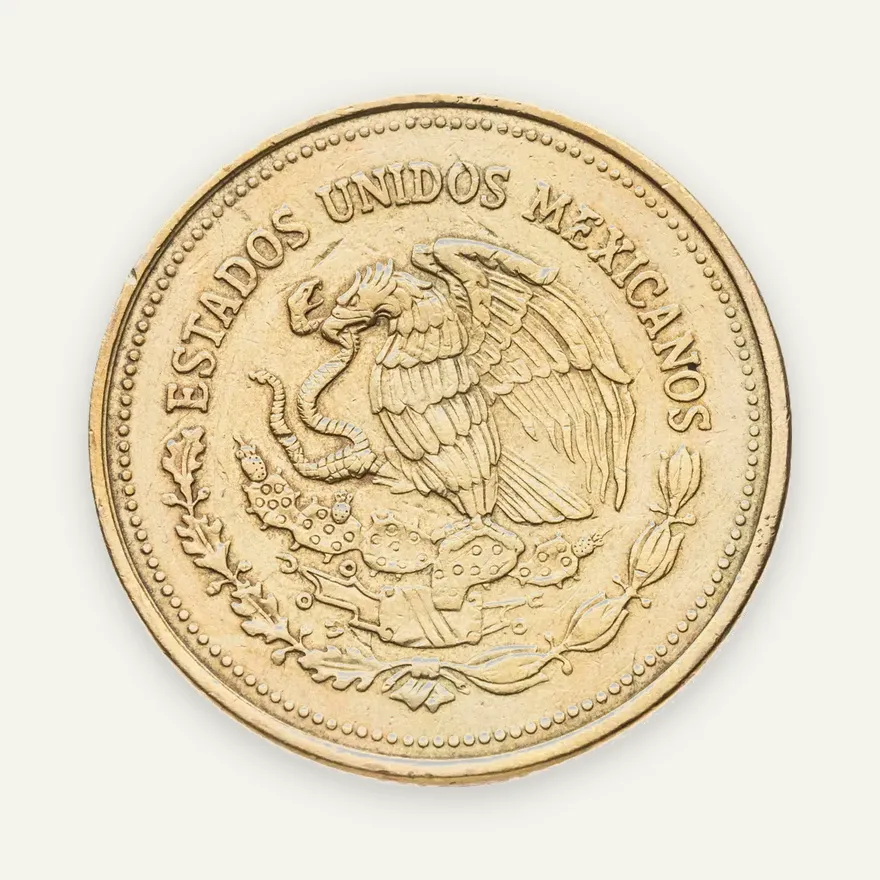 Мексика 1000 песо (pesos) 1989, реверс