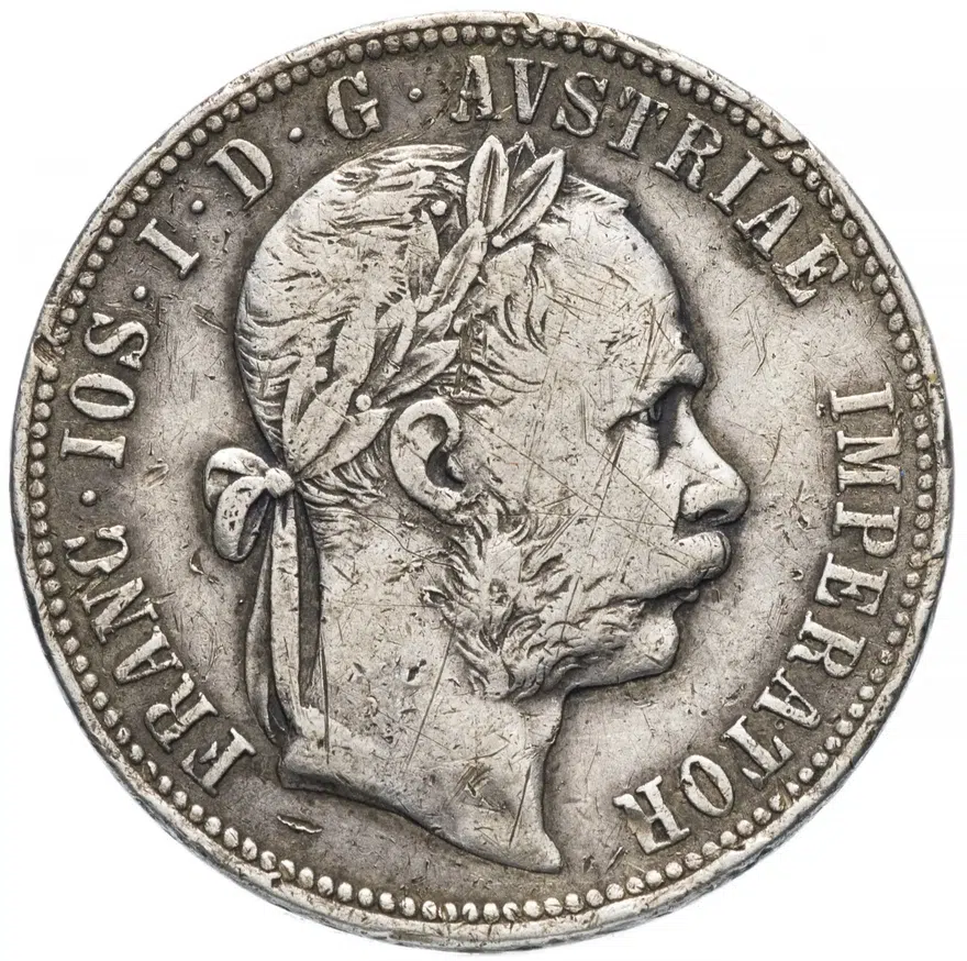 Австрия 1 флорин (florin) 1887