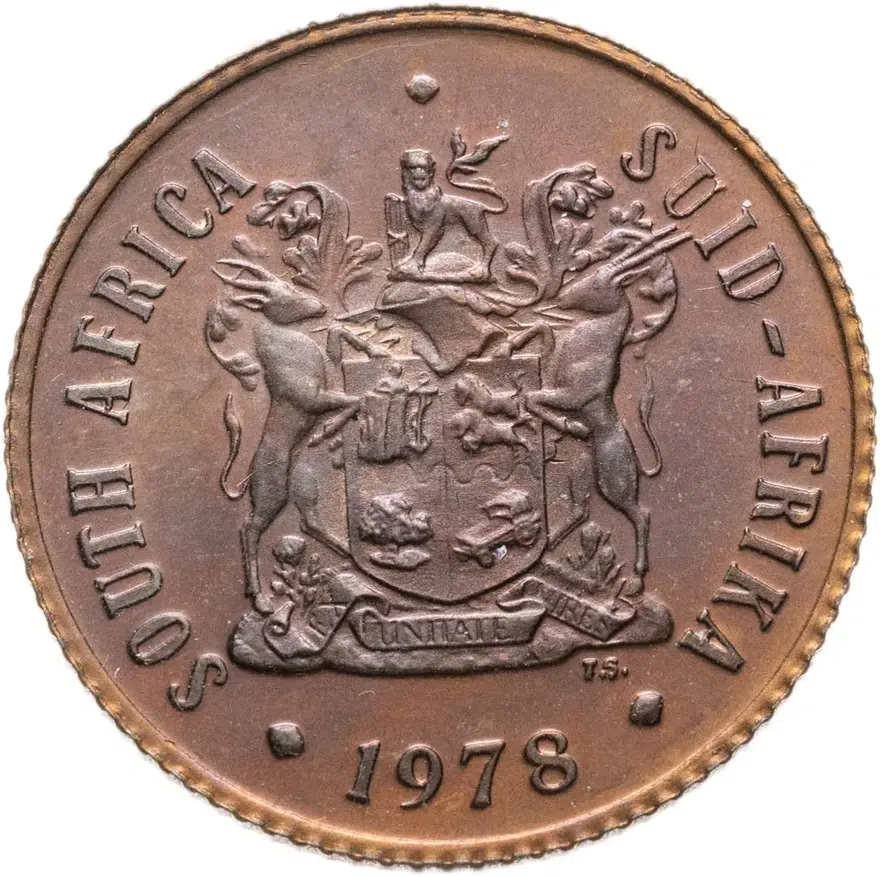 ЮАР 2 цента (cents) 1978, реверс