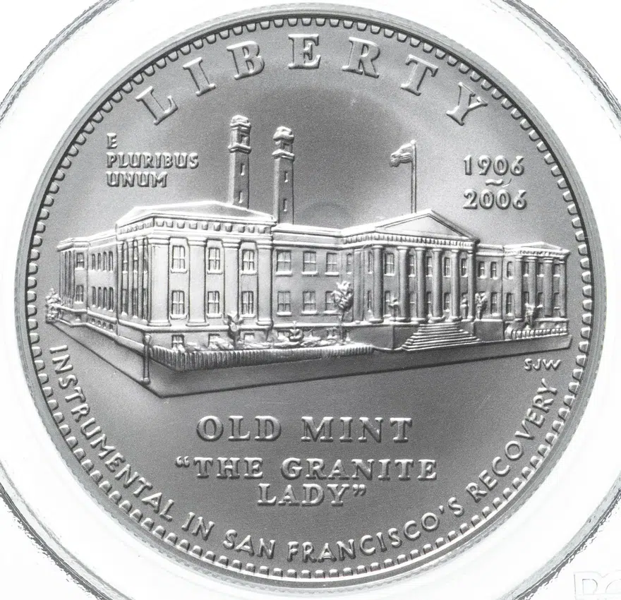 США 1 доллар (dollar) 2006 "Старейший монетный двор - Сан-Франциско", аверс