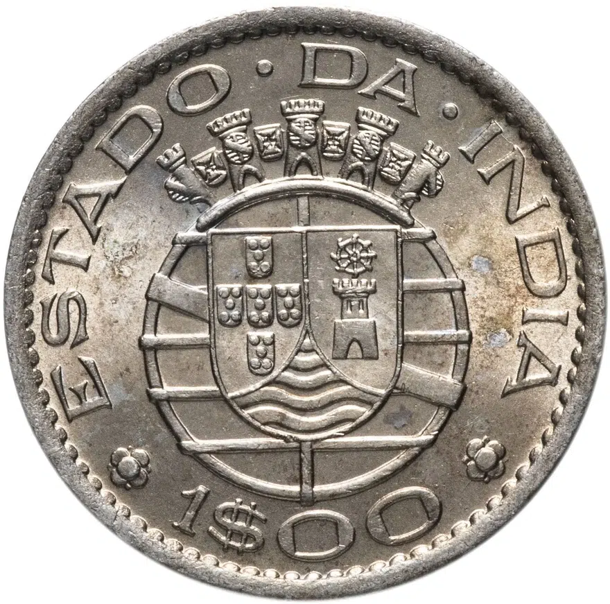 Индия (Португальская) 1 эскудо (escudo) 1958