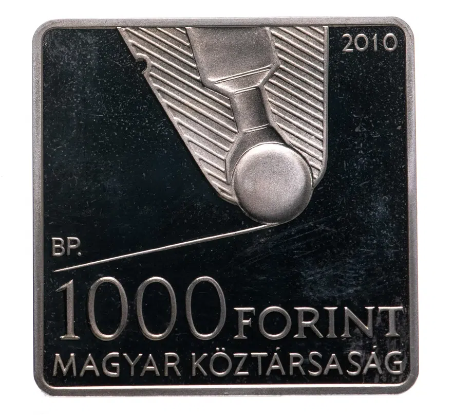 Венгрия 1000 Форинтов 2010 Ласло Биро - Изобретатель шариковой ручки, реверс