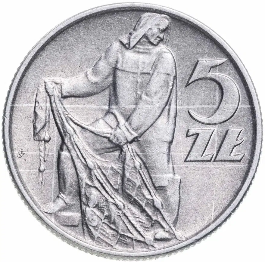 Польша 5 злотых (zlotych) 1960