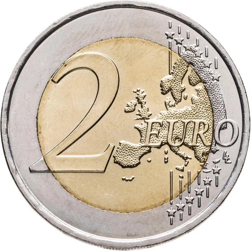 Франция 2 евро (euro) 2014 "70 лет со дня высадки в Нормандии", реверс