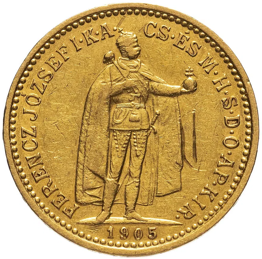 Венгрия 10 крон (korona) 1905
