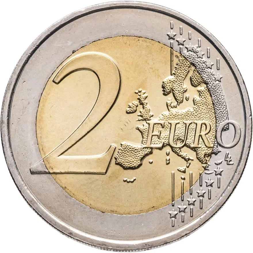 Франция 2 euro (евро) 2013 "50-летие Елисейского договора", аверс