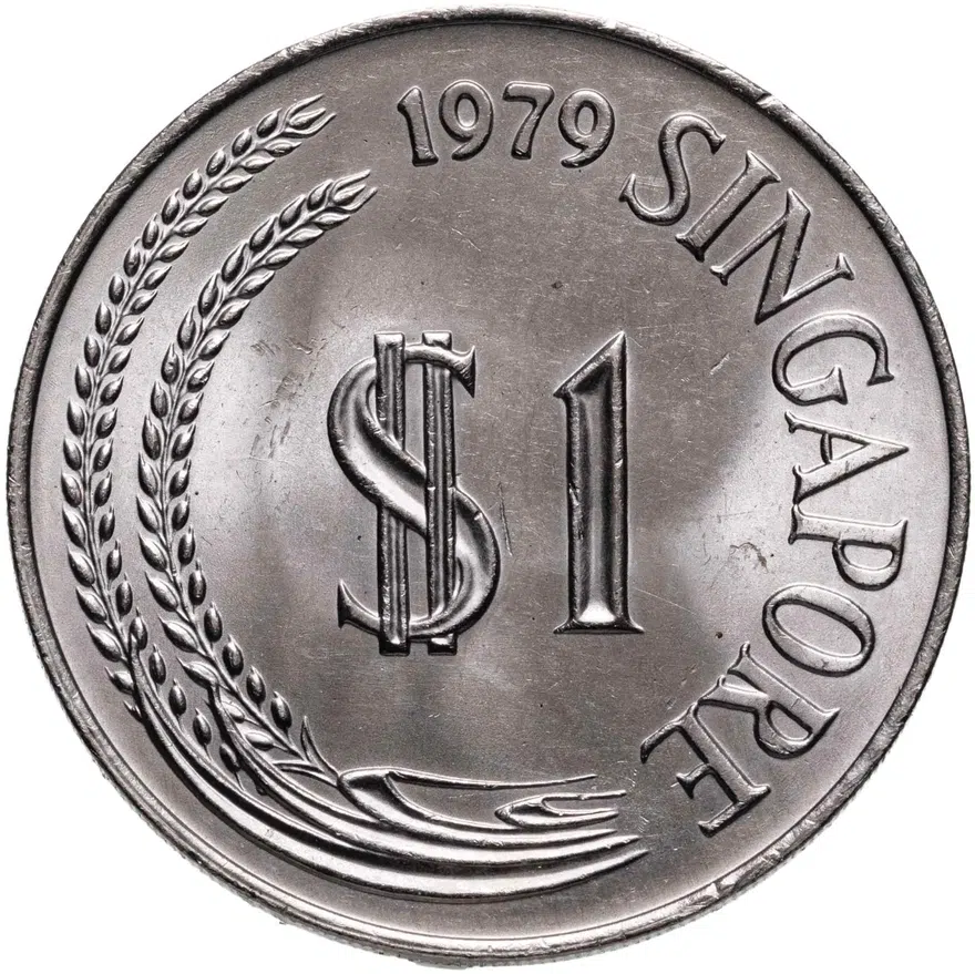 Сингапур 1 доллар (dollar) 1979