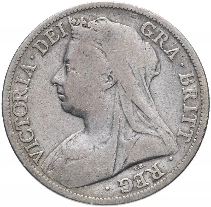 Великобритания 1/2 кроны (crown) 1897
