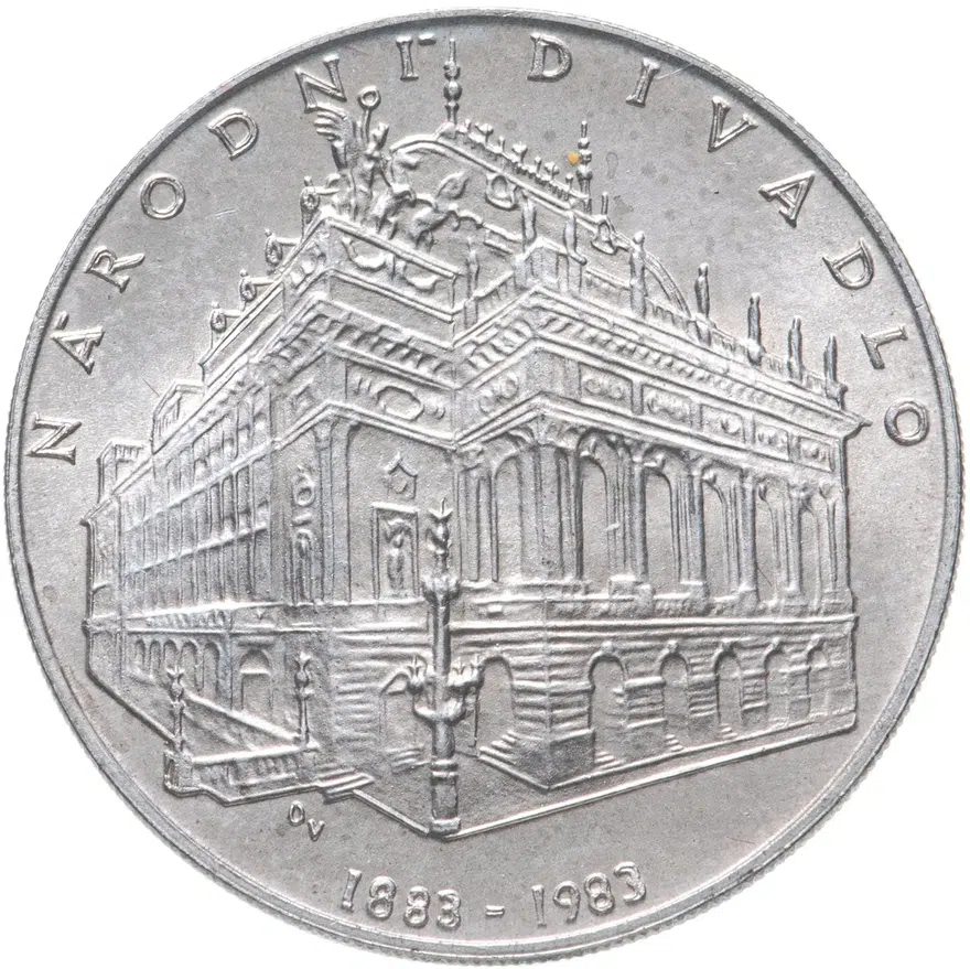 Чехословакия 100 крон (korun) 1983 (Народный Театр)