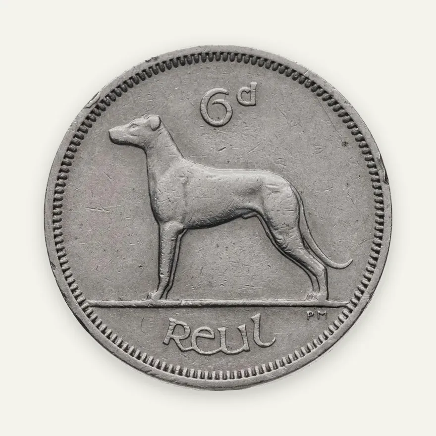 Ирландия 6 пенсов (pence) 1963