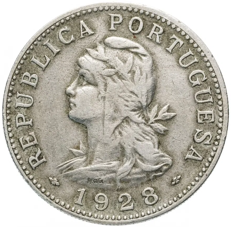 Сан-Томе и Принсипи 50 сентаво (centavos) 1928