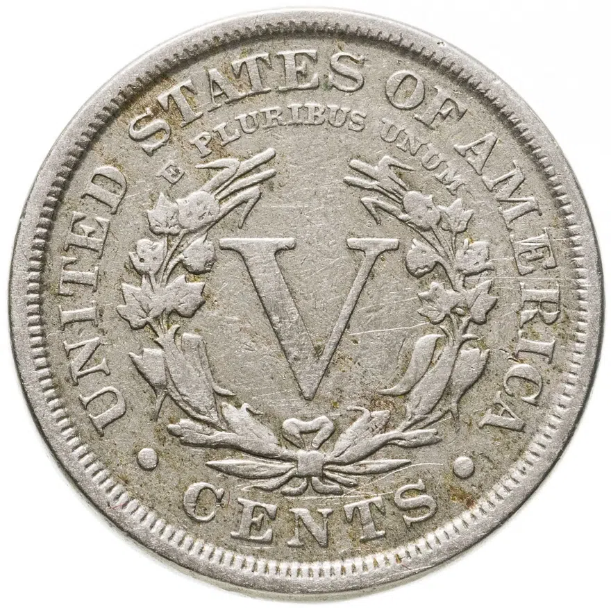 США 5 центов (cents) 1906  Liberty Nickel