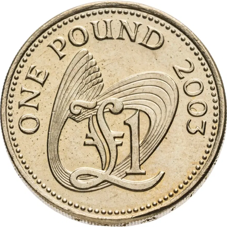 Гернси 1 фунт (pound) 2003