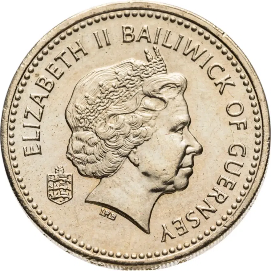 Гернси 1 фунт (pound) 2003, реверс