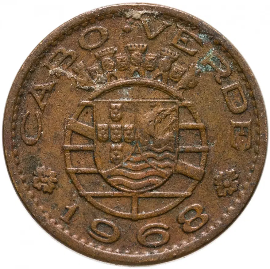 Кабо-Верде (колония Португалии) 50 сентаво (centavos) 1968