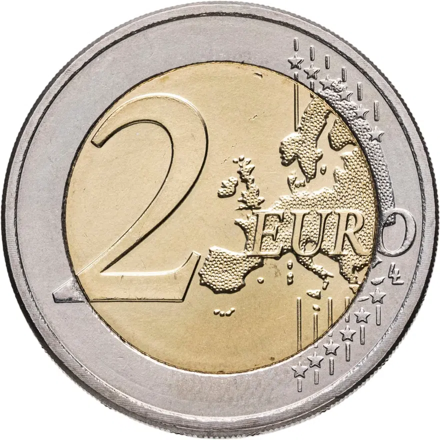Люксембург 2 euro (евро) 2013 Национальный Гимн, реверс