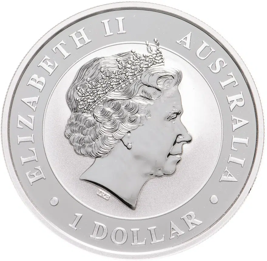 Австралия 1 доллар (dollar) 2014  Австралийская коала, реверс