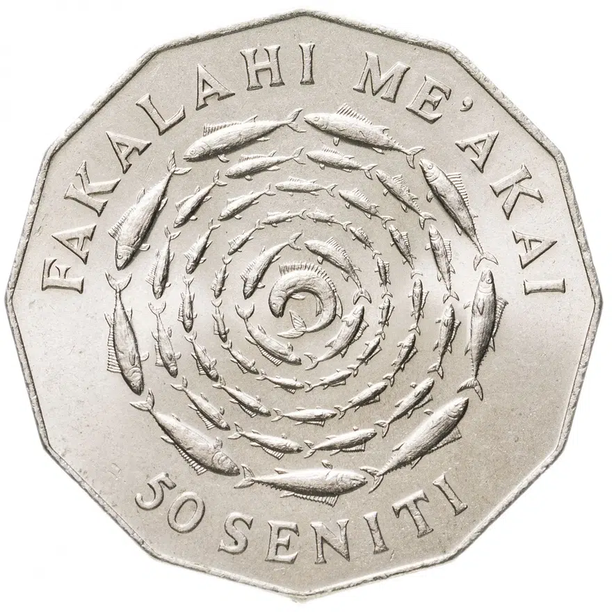Тонга 50 сенити (seniti) 1975