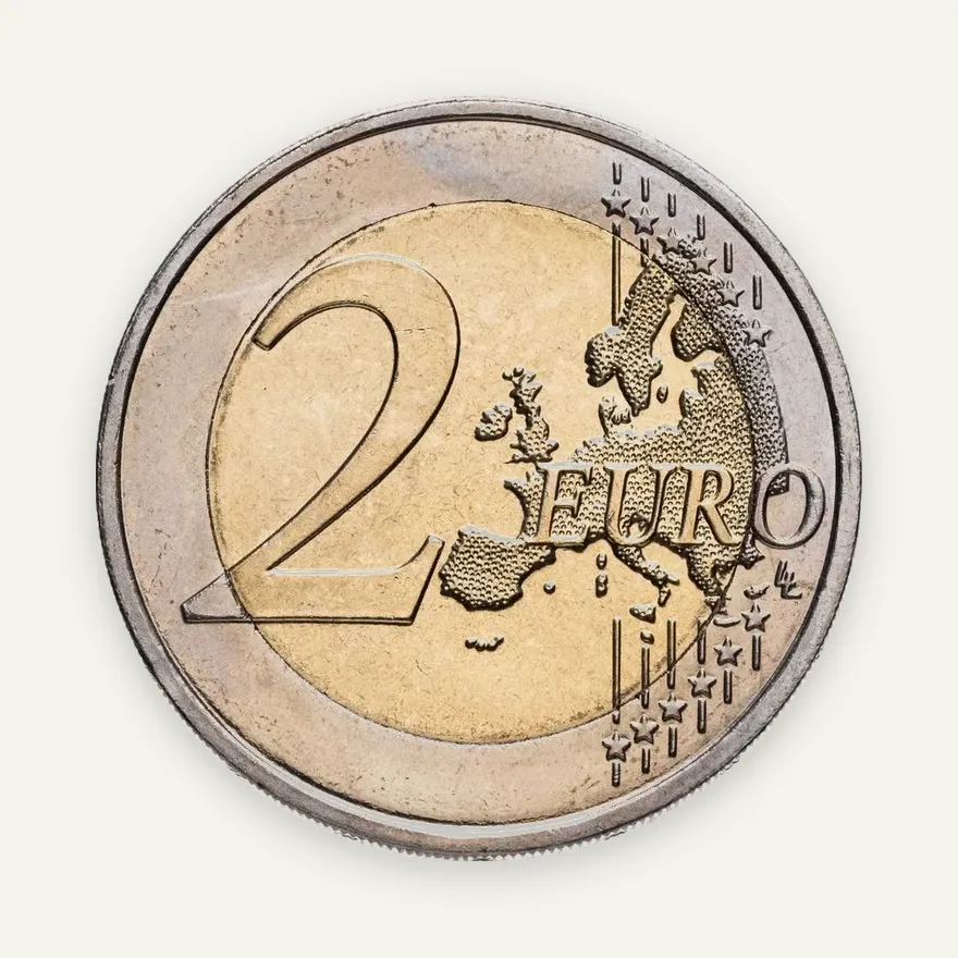 Люксембург 2 евро (euro) 2008  замок Берг, реверс