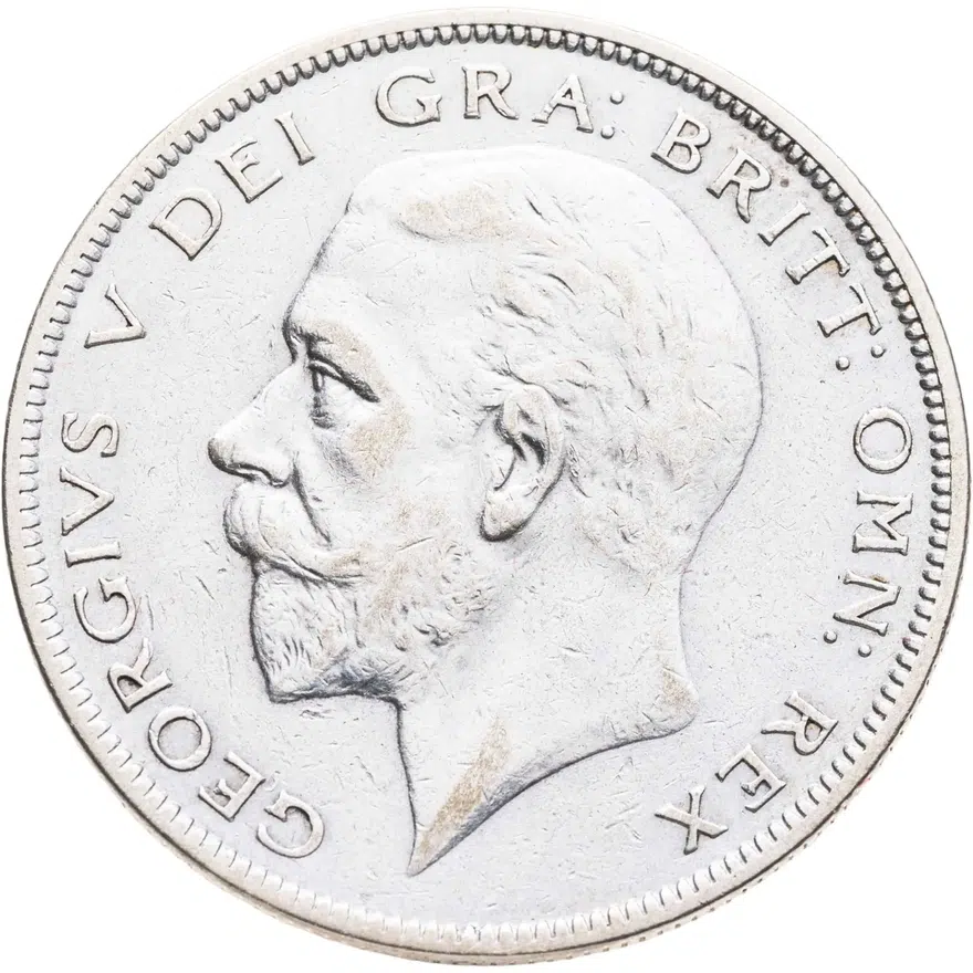 Великобритания 1/2 кроны (crown) 1928