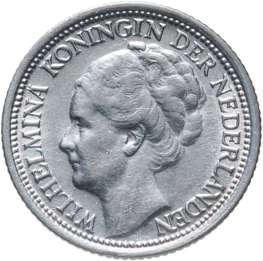 Нидерланды 10 центов (cents) 1939, реверс
